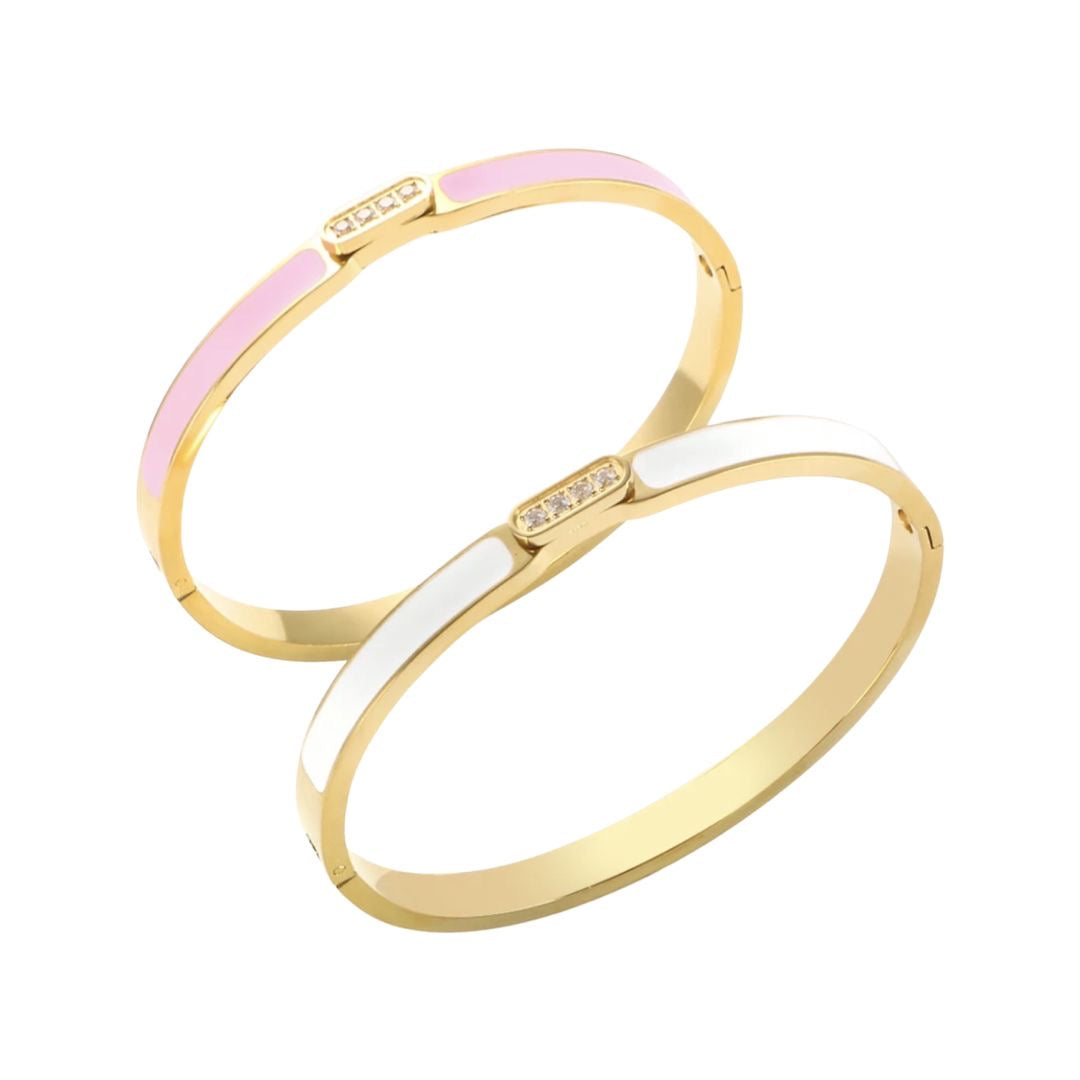 Pastel Enamel braclet