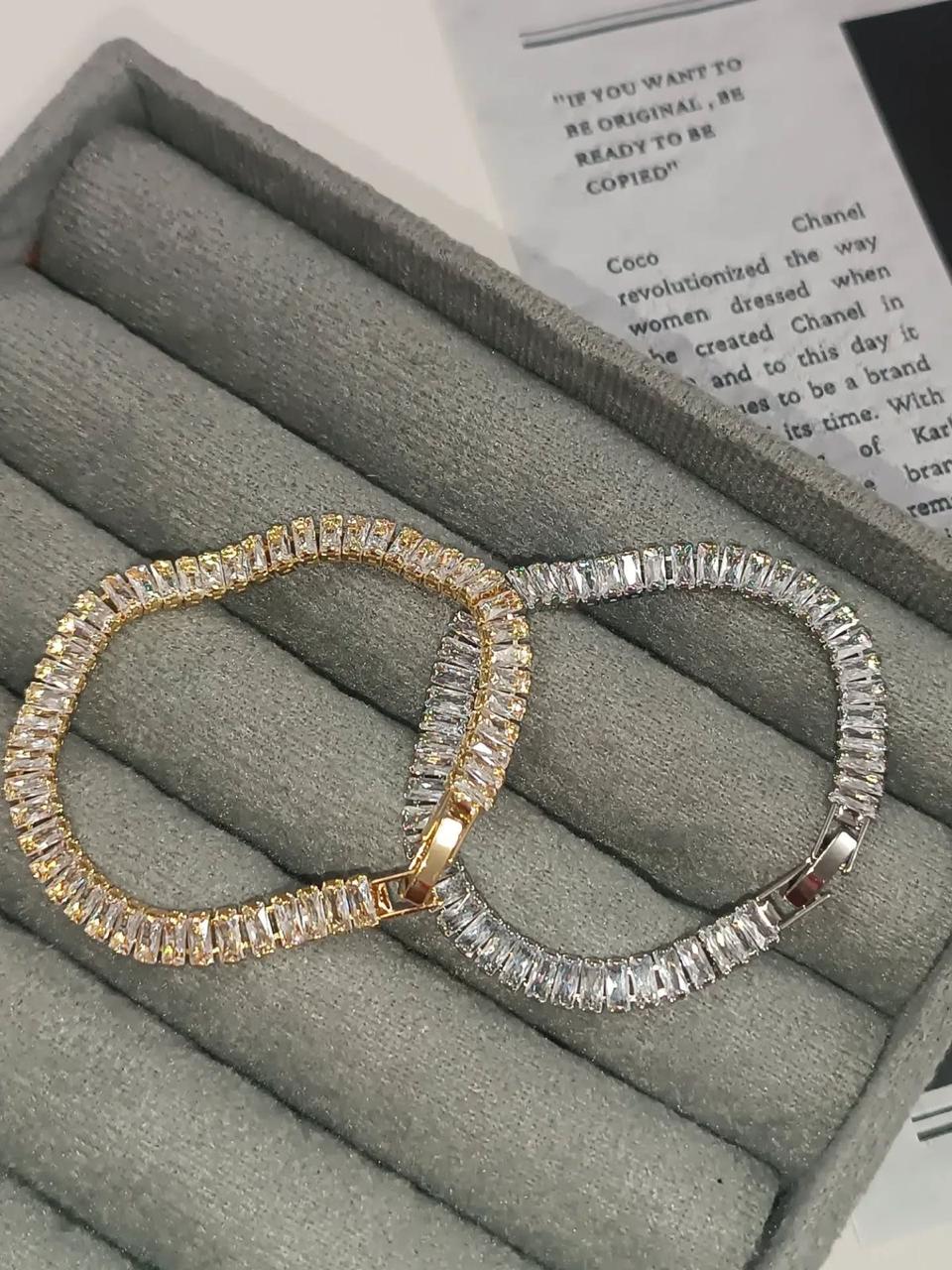 luxury Baguetta cutt Bracelet
