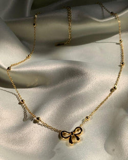 Bow Pendant Necklace